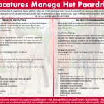 [:nl]Vacature instructrice en stalmedewerker[:]