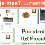 (Nederlands) Paardentuin Het Paardrijk wie helpt er mee? zaterdag 11 maart NL doet!