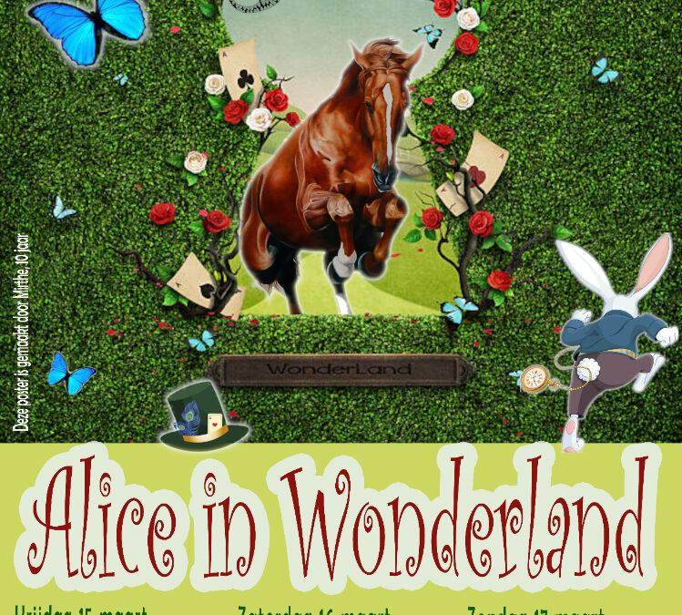 Alice in Wonderland 15-16-17 maart 2024